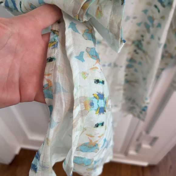 Laura Park Annie Selkie tunic Ikat tassel top - Picture 3 of 4